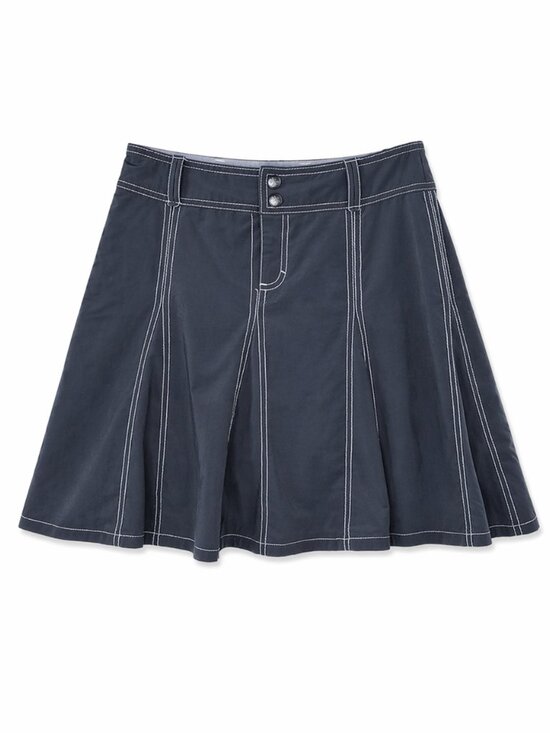 Athleta Dresses & Skirts - Athleta Charcoal Tennis Skort with Pleats, Size 0